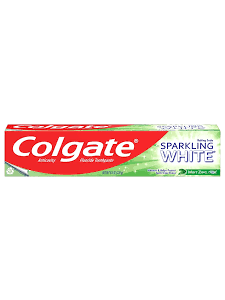 COLGATE 24pcs X 8OZ | SPARKLING WHITENING MINT ZING