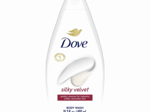 DOVE BODY WASH 15.2OZ (450 ML) SILKY VELVET X 12PCS