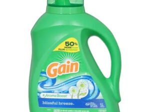 GAIN LIQUID LAUNDRY || 92 OZ x 4 CS || BLISSFUL BREEZE ||