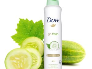 Dove Body Spray Go Fresh Cucumber (12*150ml)