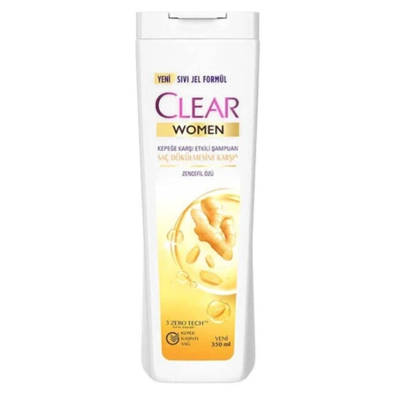 CLEAR WOWEN SHAMPOO 350ML (11.8oz - ANTI-DANDRUFF AND HAIR LOSS WITH GINGER EXTRACT) x 10pcs