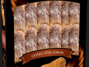 KEYIFCE TURKISH DELIGHT WITH WALNUT-ROLL 350grX12/cs