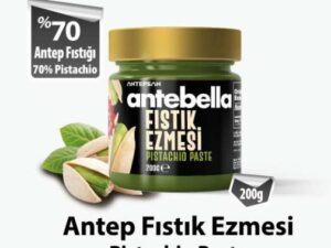 ANTEBELLA SPREADABLE PISTACHIO SPREAD 70% 200gr X 12pcs