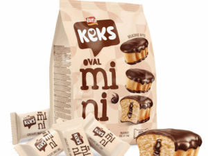 BIFA KEKS MINI COCOA COATED CHOCOLATE SAUCE FILLED CAKE 180GR x 16pcs