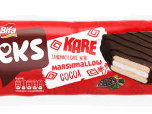 BIFA KEKS COCOA COATED CAKE WITH MARSHMALLOW 175GR x 16pcs