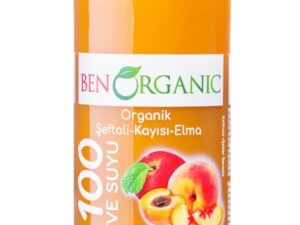 K- BEN ORGANIC PEACH APPRICOT APPLE JUICE 250 ML X 12pcs