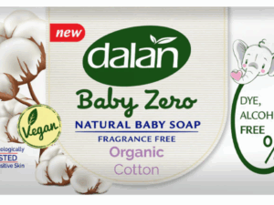Dalan Baby Zero (Fragrance Free) Organic Cotton Bar Soap (2 x 90g) X 24pcs