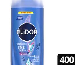 ELIDOR SHAMPOO 400 ML (13.5oz - ANTIDANDRUFF) x 18pcs