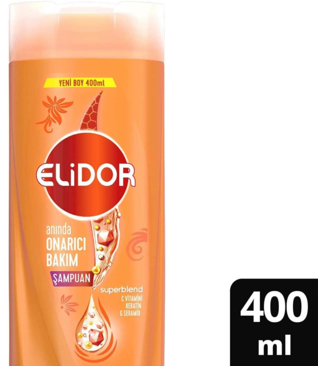 ELIDOR SHAMPOO 400ML (13.5oz - INSTANT REPAIR) x 18pcs