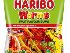 HARIBO WORMS 2.82 oz.(80gr) x 24pcs