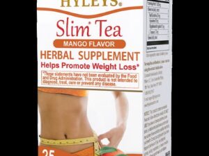 K - HYLEYS SLIM TEA || 1.32oz X 25pc X 12pcs || MANGO