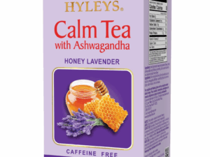 HYLEYS CALM TEAT || ASHWAGANDHA HONEY || LAVENDER || HERBAL SUPPLEMENT 1.32oz  X 25pc X12pcs