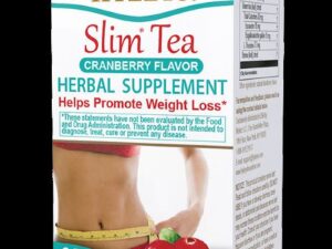 HYLEYS SLIM TEA CRANBERRY1.32oz X 25pc X 12pcs
