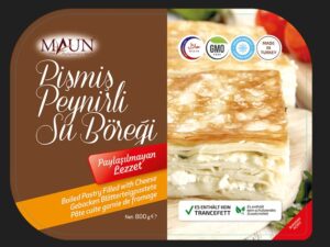 Maun Boiled Pastry Filled with Cheese 28.2 oz (800g) x 8 pcs  (Pismis Su Boregi)