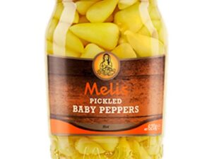 K- MELIS PICKLED BABY PEPPERS 720 ML (24 FL OZ) X 12pcs