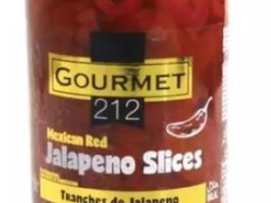 Gourmet212 Red Jalapeno Slice 12x500cc Jar