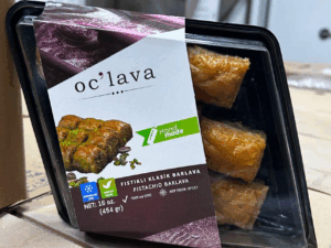 F- OCLAVA  Baklava With Pistachio 454 gr x 12pcs | Fistikli Baklava