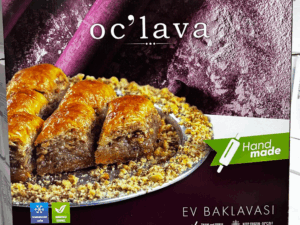 F- OCLAVA Homemade Baklava 3KG x 4pcs | Ev Baklavasi
