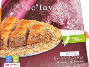 F- OCLAVA Homemade Baklava Pistachio 2.75 KG x 4pcs | Ev Baklavasi
