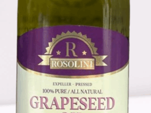 ROSOLINI %100 GRAPESEED OIL || 34 fl oz (1000ml) X 12pcs || TR