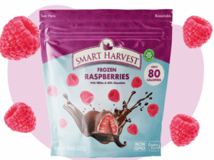 Smart Harvest Chocolate Covered Raspberries 8oz x 6pcs