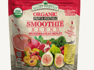 Smart Harvest Smoothie Blend Organic Mediterranean Medley 16oz (2 pack*8 oz) x 10pcs