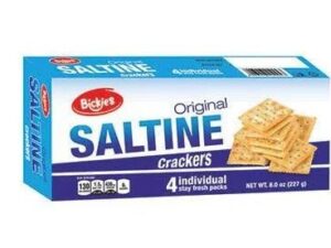BICKIES SALTINE CRACKERS - SALTED 12pcs x 8 oz