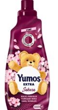YUMOS EXTRA FABRIC SOFTENER 1440 ML (49 fl. oz - SAKURA) x 9pcs