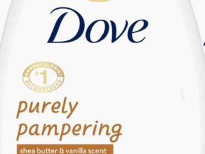 DOVE BODY WASH 15.2OZ (450 ML) PURELY PAMPERING X 12PCS