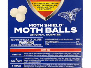Moth Shield Original Moth Balls, 12 oz x 12pcs