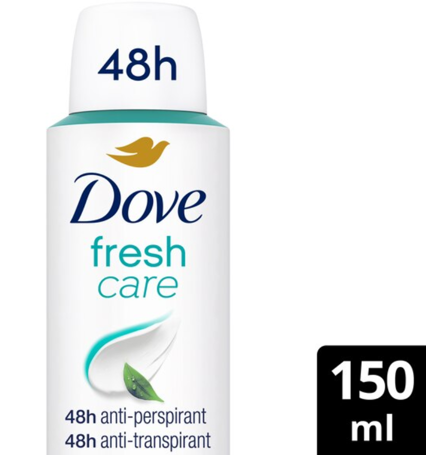 Dove Body Spray Fresh Care 5.07 fl oz x 12 pcs
