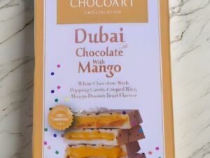 ChocoArt Dubai Mango&Passion Fruit Chocolate 6.5OZ (185gr) X 20pcs