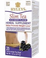 Hyleys Garcinia Cambogia Acai Berry 1.32oz (27.5 g) , 25 Tea Bags x 12 pcs