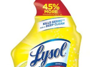 LYSOL ALL-PURPOSE CLEANER 32 FL OZ (950ML) LEMON X 12PCS