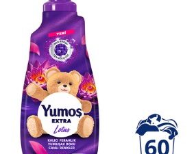 YUMOS EXTRA FABRIC SOFTENER 49 fl. oz (1440ML) - LOTUS x 9 pcs