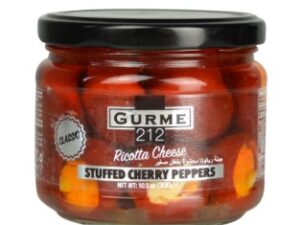 Gourmet212 Cheese Stuffed Cherry Pepper 12x300cc Jar