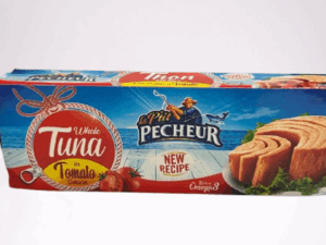 Tuna Fillet P'tit Pecheur In Tomato Sauce 3 x 2.82 oz (80g) x 16 pcs