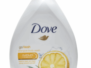 Dove Body Wash Go Fresh Energize with Pump 33.8 fl oz (1000 ml) x 12 pcs