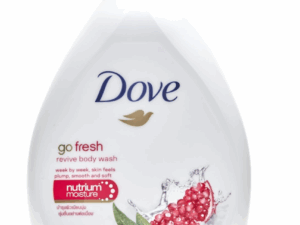 Dove Body Wash  Go Fresh Revive with Pump 33.8 fl oz (1000 ml) x 12 pcs