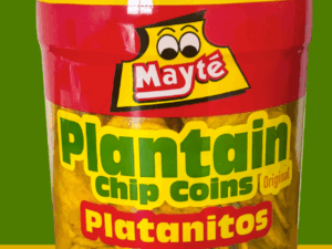 Mayte Plantain Chips Salt in Jars 20 oz (567g) x 6 pcs
