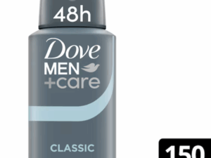 Dove Body Spray Classic for Men 5.07 fl oz (150 ml) x 12 pcs