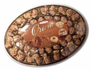 Bonart Chocolate Orient Truffle Elips (Hazelnut) 17.6 oz (500gr) X 6pcs