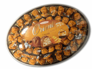 Bonart Chocolate Orient Truffle Elips (Caramel) 17.1oz (485gr) X 6pcs
