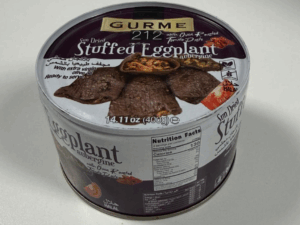GURME212 STUFFED DRIED EGGPLANT 14.11OZ CAN 12/CS